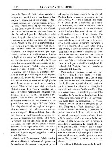 La campana di S. Pietro bollettino religioso settimanale