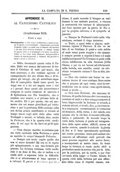 La campana di S. Pietro bollettino religioso settimanale