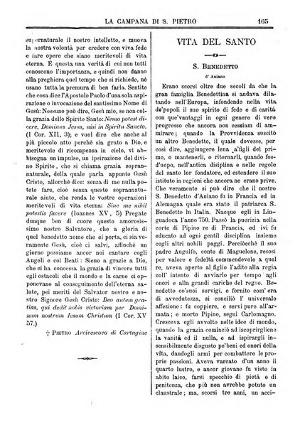 La campana di S. Pietro bollettino religioso settimanale