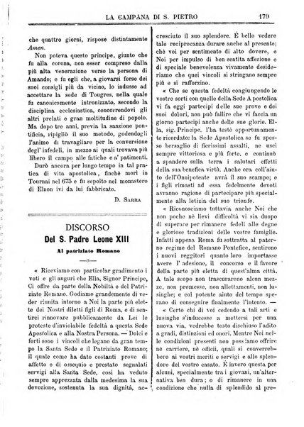 La campana di S. Pietro bollettino religioso settimanale