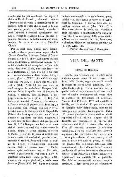 La campana di S. Pietro bollettino religioso settimanale