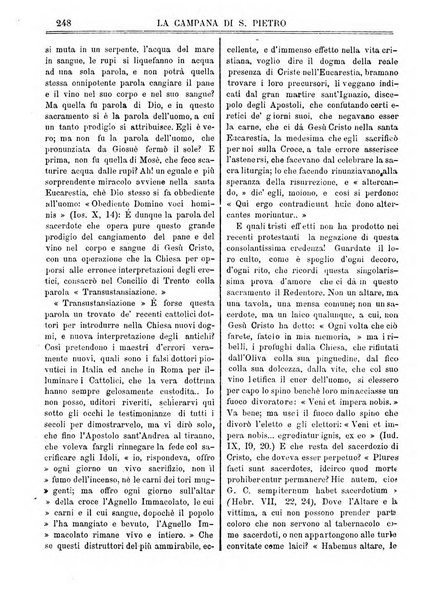 La campana di S. Pietro bollettino religioso settimanale