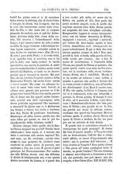 La campana di S. Pietro bollettino religioso settimanale