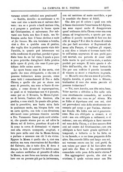 La campana di S. Pietro bollettino religioso settimanale