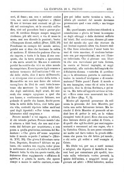 La campana di S. Pietro bollettino religioso settimanale