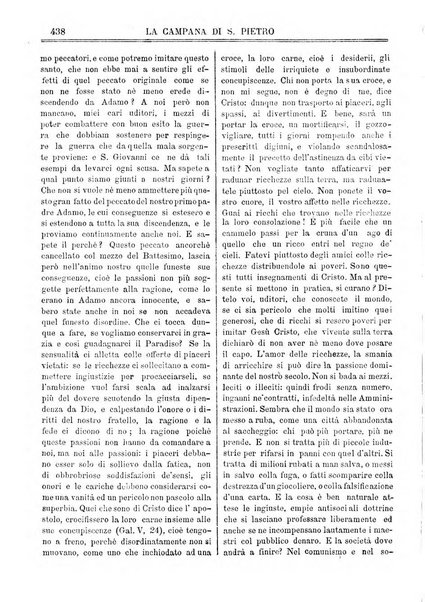 La campana di S. Pietro bollettino religioso settimanale