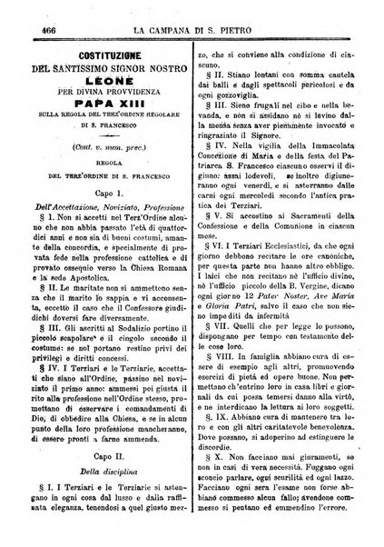 La campana di S. Pietro bollettino religioso settimanale