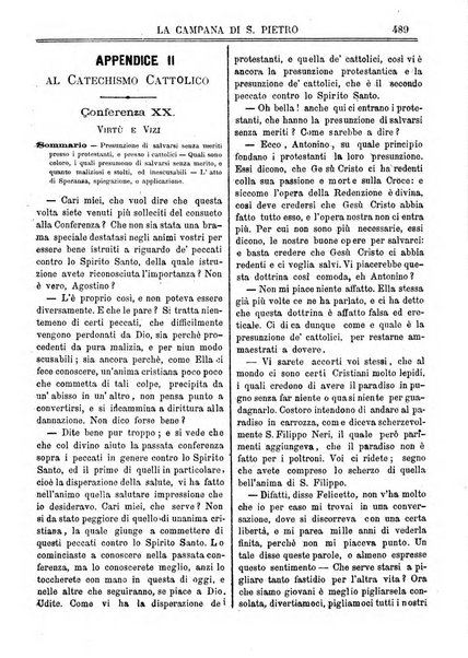 La campana di S. Pietro bollettino religioso settimanale