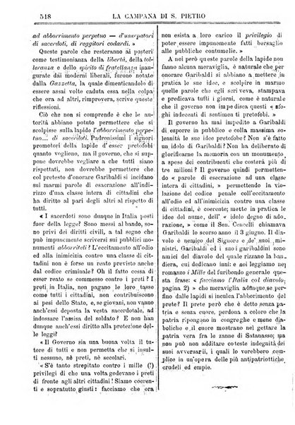 La campana di S. Pietro bollettino religioso settimanale