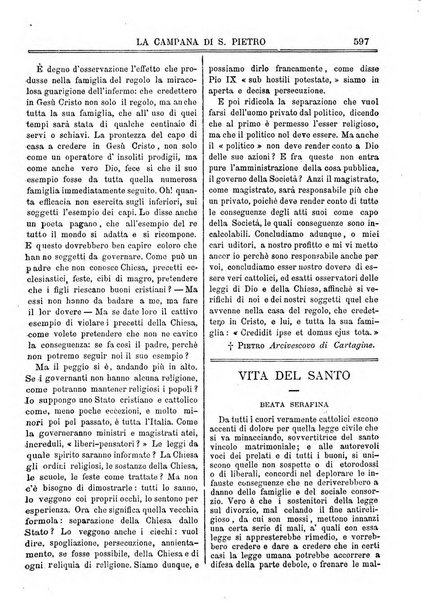 La campana di S. Pietro bollettino religioso settimanale