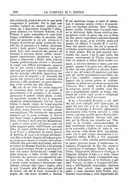 La campana di S. Pietro bollettino religioso settimanale