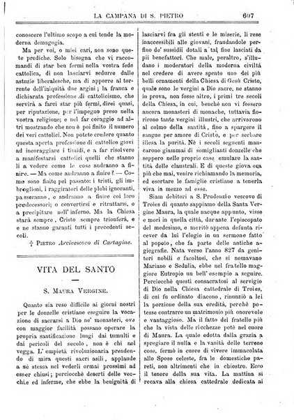 La campana di S. Pietro bollettino religioso settimanale