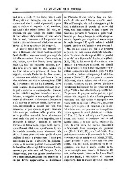 La campana di S. Pietro bollettino religioso settimanale