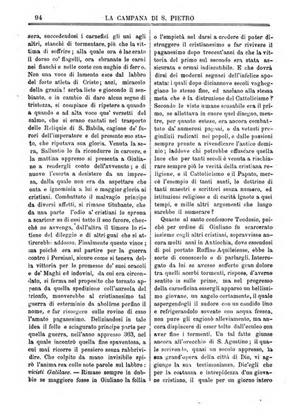 La campana di S. Pietro bollettino religioso settimanale