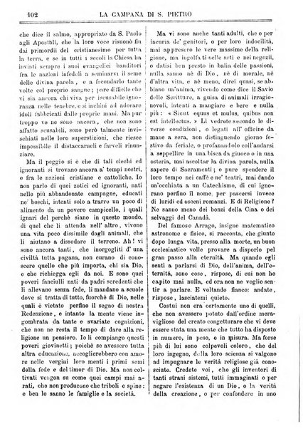 La campana di S. Pietro bollettino religioso settimanale