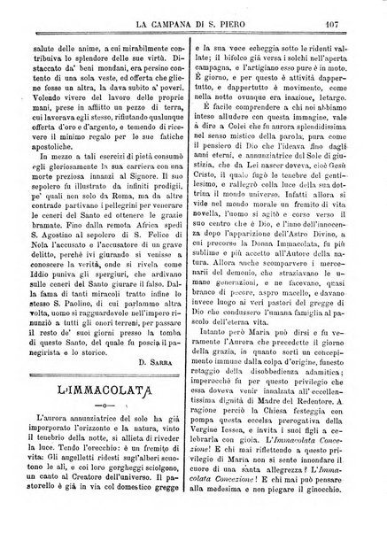 La campana di S. Pietro bollettino religioso settimanale