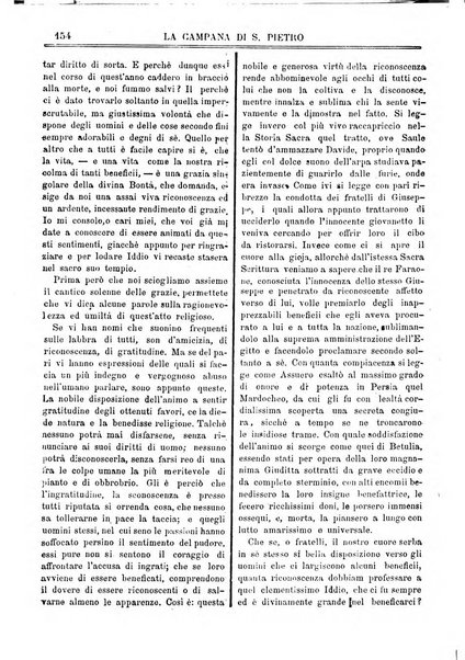 La campana di S. Pietro bollettino religioso settimanale