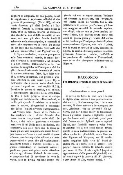 La campana di S. Pietro bollettino religioso settimanale