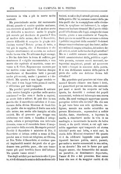 La campana di S. Pietro bollettino religioso settimanale