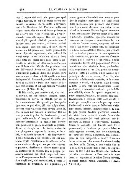 La campana di S. Pietro bollettino religioso settimanale