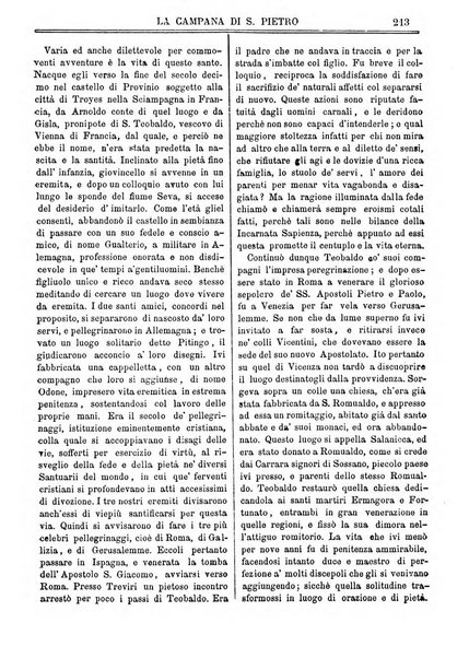 La campana di S. Pietro bollettino religioso settimanale