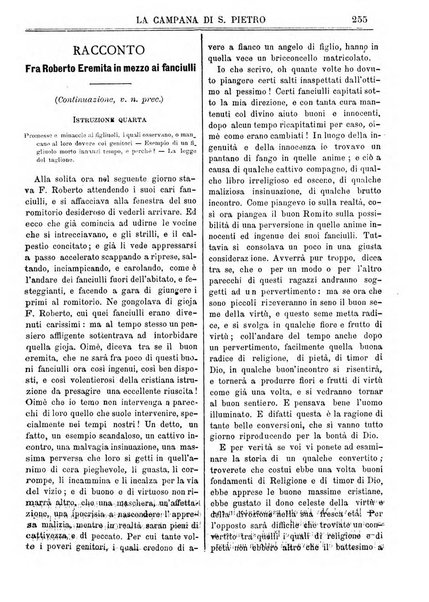 La campana di S. Pietro bollettino religioso settimanale