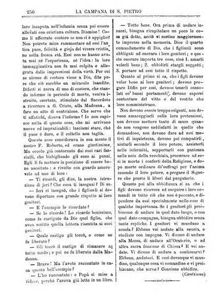 La campana di S. Pietro bollettino religioso settimanale