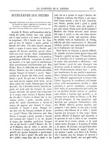 La campana di S. Pietro bollettino religioso settimanale