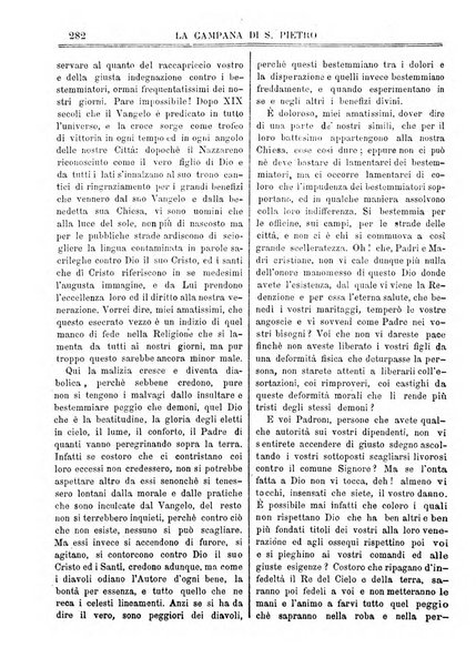 La campana di S. Pietro bollettino religioso settimanale