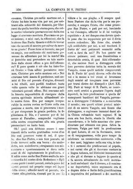 La campana di S. Pietro bollettino religioso settimanale