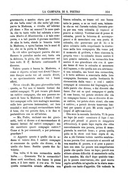 La campana di S. Pietro bollettino religioso settimanale