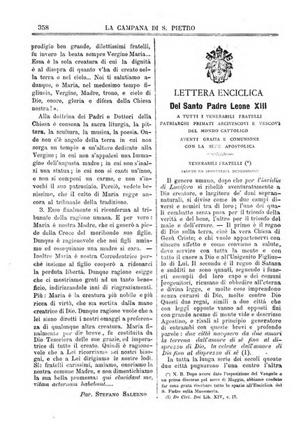 La campana di S. Pietro bollettino religioso settimanale