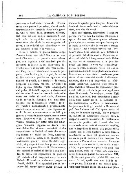 La campana di S. Pietro bollettino religioso settimanale