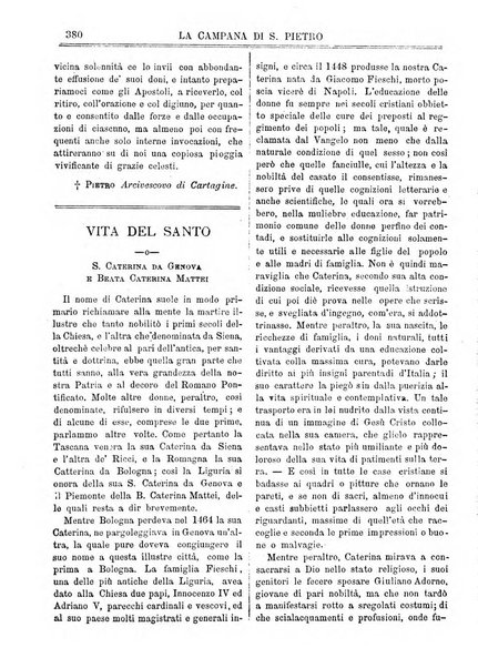 La campana di S. Pietro bollettino religioso settimanale