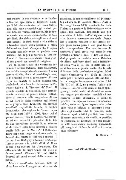 La campana di S. Pietro bollettino religioso settimanale