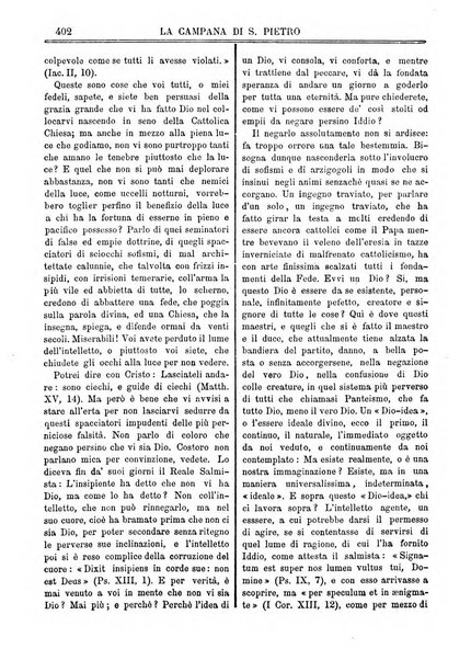 La campana di S. Pietro bollettino religioso settimanale