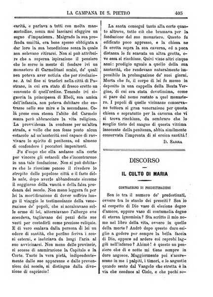 La campana di S. Pietro bollettino religioso settimanale