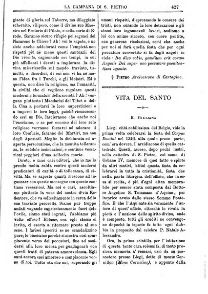 La campana di S. Pietro bollettino religioso settimanale