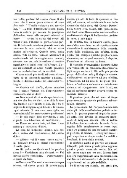 La campana di S. Pietro bollettino religioso settimanale