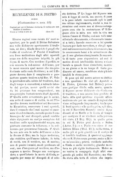 La campana di S. Pietro bollettino religioso settimanale