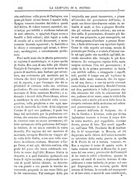 La campana di S. Pietro bollettino religioso settimanale