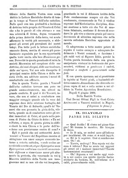 La campana di S. Pietro bollettino religioso settimanale