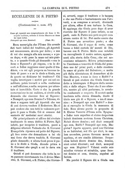 La campana di S. Pietro bollettino religioso settimanale