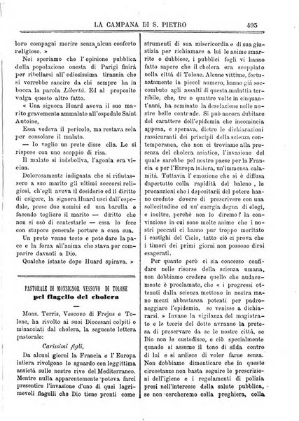 La campana di S. Pietro bollettino religioso settimanale