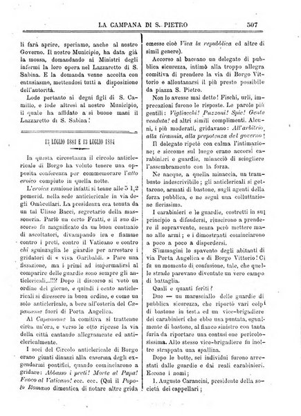 La campana di S. Pietro bollettino religioso settimanale