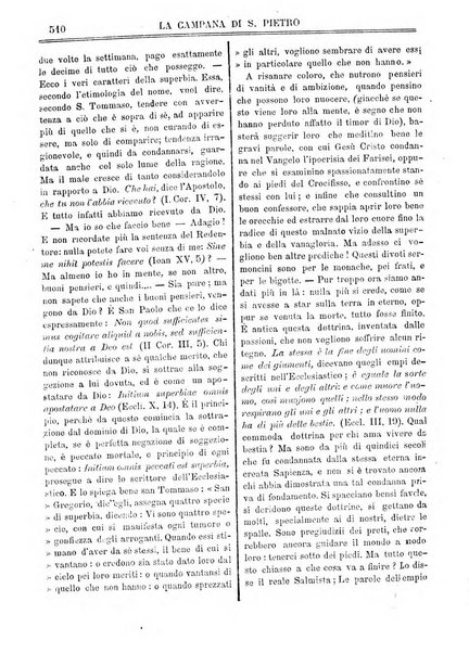 La campana di S. Pietro bollettino religioso settimanale