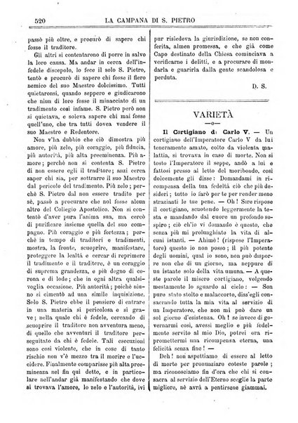 La campana di S. Pietro bollettino religioso settimanale