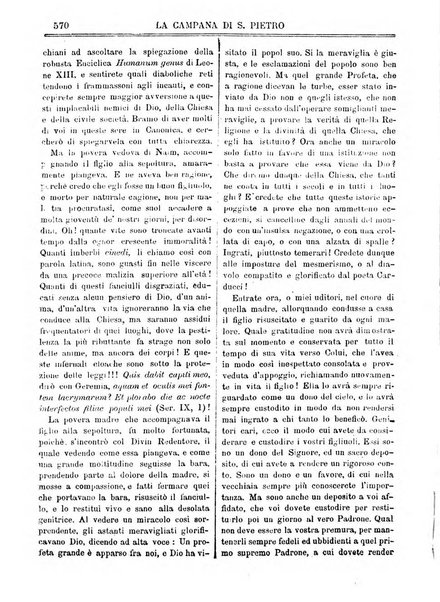 La campana di S. Pietro bollettino religioso settimanale