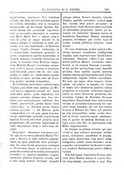 La campana di S. Pietro bollettino religioso settimanale