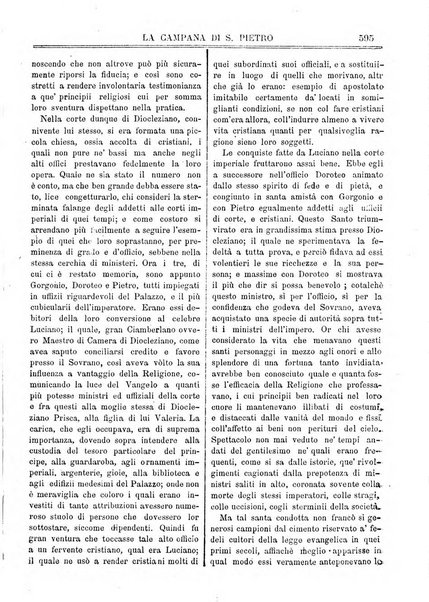 La campana di S. Pietro bollettino religioso settimanale